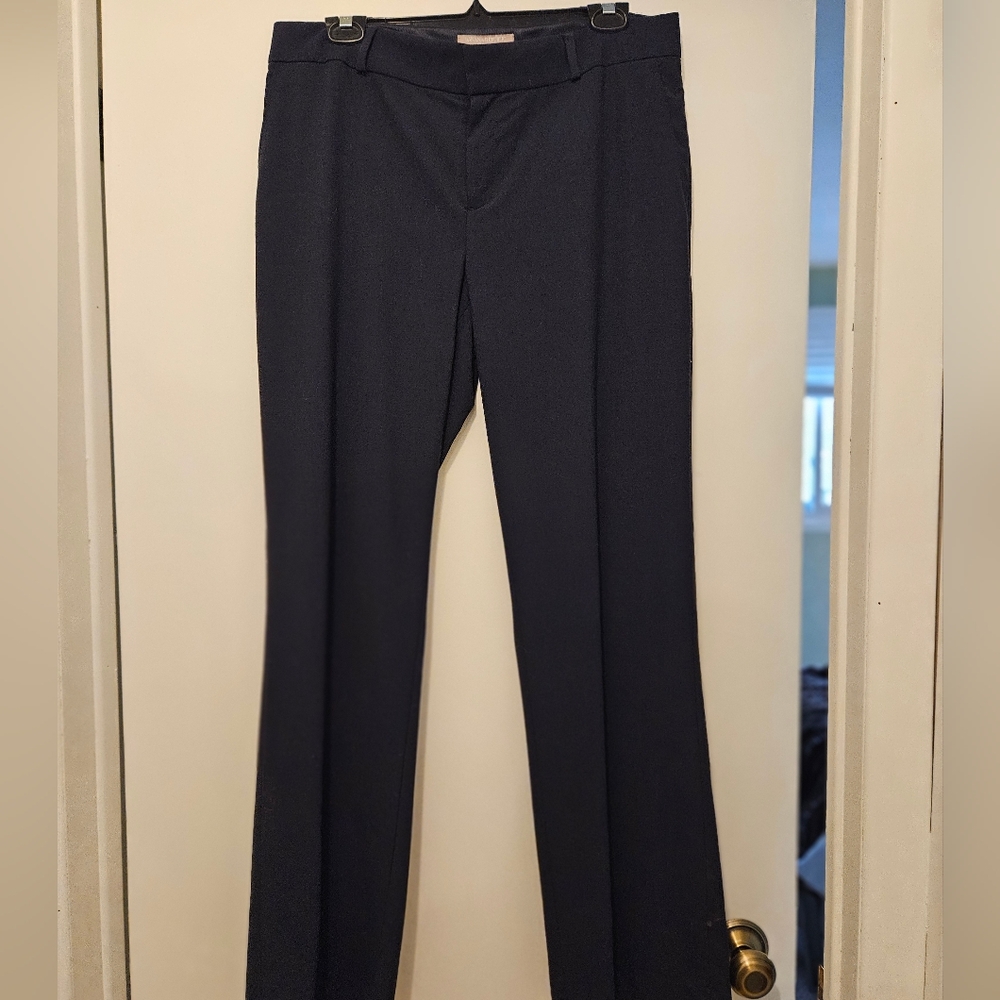 Banana Republic Navy Martin fit pants